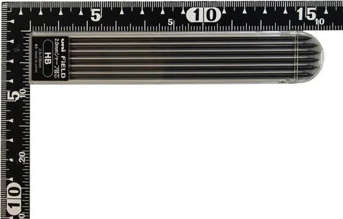 Vista 3 de Recambio de lápiz mecánico para instrumentos de escritura fina Uni (U202101PHB)