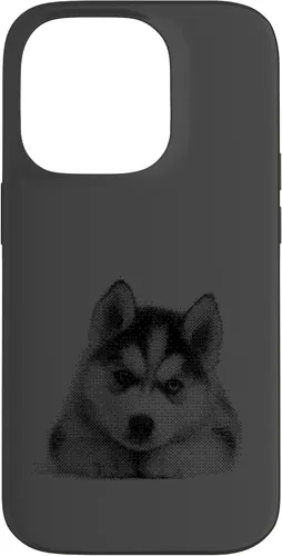 Vista 17 de Chic Husky Puppy for Dog Mom and Paw Parents Case for iPhone 16