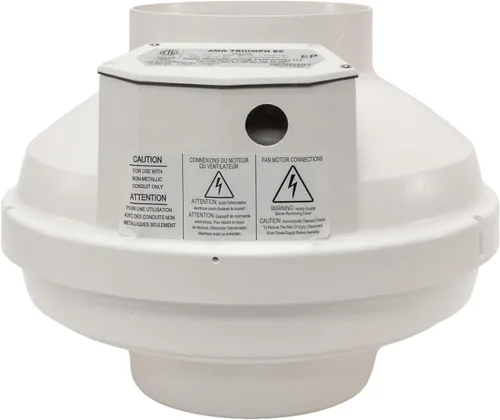 Vista 10 de Festa AMG Eagle Extreme EC Ventilador de Radón - Ventilador Silencioso y Eficiente Energéticamente de 304 CFM Sistema de Mitigación de Radón