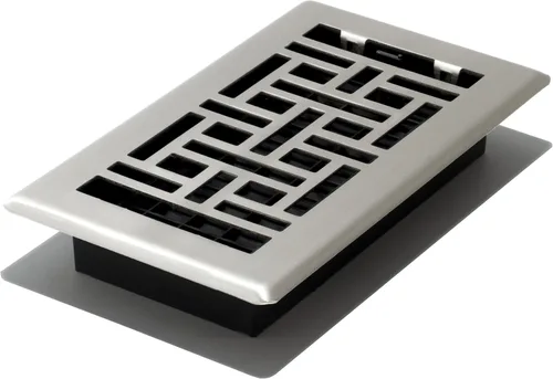 Vista 75 de Decor Grates Registro de suelo oriental AJH212-RB, 2 x 12 pulgadas, acabado de bronce frotado