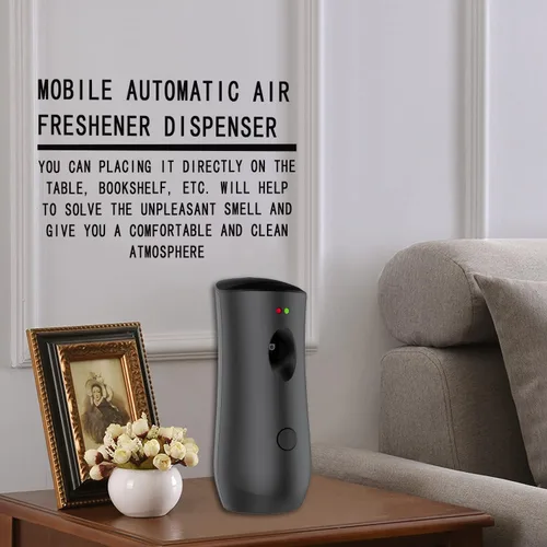 Vista 2 de Dispensador automático de ambientador, dispensador de ambientador montado en la pared/de pie, la máquina de fragancia en aerosol es adecuada