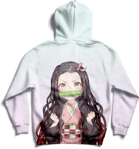 Vista 2 de DGXMB Unisex Animation Cute Hoodie 3D Printed Pullover Hoodies