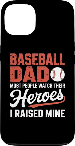 Vista 7 de Baseball Dad Most People Watch Their Heroes I Raised Mine Case for iPhone 16
