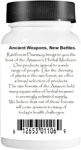 Vista 2 de Chanca Piedra Stone Breaker - 100 cápsulas vegetarianas, 500 mg Hierba entera silvestre de la selva amazónica