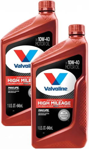 Vista 38 de Valvoline - Aceite de motor sintético completo de alto millaje con MaxLife Technology SAE 10W-30, 5 cuartos de galón, caja de 3