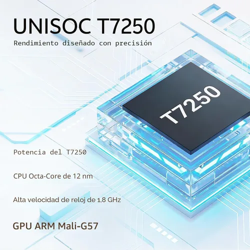 Vista 4 de Tablet de 11 pulgadas, tableta Android 16 con teclado, mouse y lápiz capacitivo, gris Octa-Core Gemini AI, 20GB RAM + 128GB ROM, 90Hz IPS