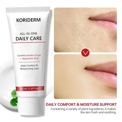 Vista 6 de KKP - Crema hidratante facial todo en uno, loción facial diaria todo en uno con colágeno y ácido hialurónico de Centella Asiática, hidrata, reafirma