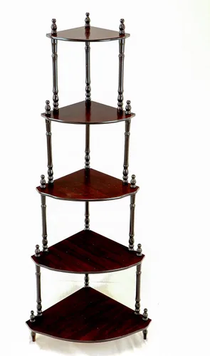 Vista 3 de Frenchi Home Furnishing - Soporte esquinero de 5 niveles