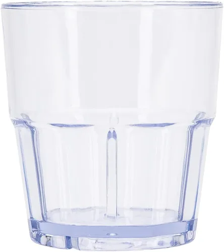 Vista 10 de Restaurantware Bev Tek - Juego de 50 vasos de plástico de 9 onzas resistentes a las roturas, vasos apilables de plástico transparente aptos