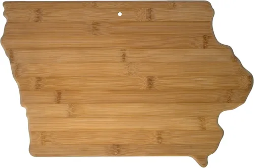 Vista 36 de Tabla para cortar y servir modelo Alabama de Totally Bamboo, de bambú 100%, para cocina y entretenimiento, Alabama, Marrón