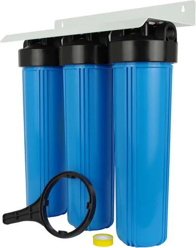 Vista 9 de SpiroPure Carcasa de filtro de agua de 2 etapas Twin 10 "/ 10x4.5/10 pulgadas BB 2 carcasa de filtro