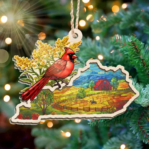 Vista 18 de FLAGWIX Regalos de Navidad de Puerto Rico para mujeres y hombres, adornos de madera 2025 para decoración de árboles, adorno de Navidad de Puerto