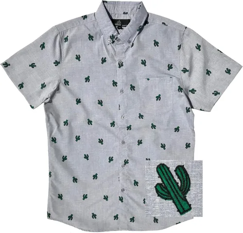 Vista 65 de Molokai Surf - Camisas hawaianas de manga corta con botones y corte ajustado