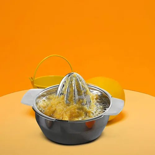Vista 9 de SHINEOFI Stainless Steel Manual Juicer Hand Press Citrus Squeezer for Lemons Oranges Limes Efficient Juice Extractor Easy to Clean Versatile Fruit