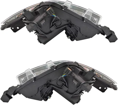 Vista 4 de RAREELECTRICAL Nuevo par de faros halógenos compatibles con Mazda 3 Touring Hatchback Sedan 4 puertas 2.0L 2.5L 2.5L 2017 2018 por número de pieza