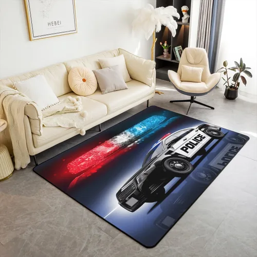 Vista 9 de Erosebridal Alfombras Deportivas de Área para Niños 1.49 m x 1 m, Alfombra Antideslizante de Béisbol, Fútbol, Baloncesto, Alfombra Deportiva