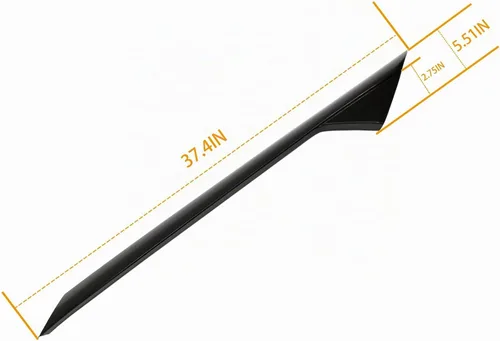 Vista 6 de Moldura de parabrisas A-Pillar apto para Ford Explorer 11-19 BB5Z7803136AA Front Outer Left Driver & Right Passenger Cover, Window Trim Moulding