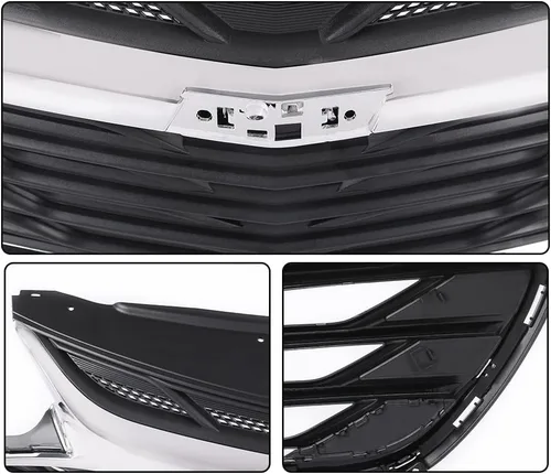 Vista 7 de CHEDA Conjunto de rejilla superior delantera compatible con Chevy Cruze 2019-2020