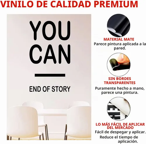 Vista 2 de AnFigure Calcomanías inspiradoras para pared, decoración de pared de gimnasio, citas motivacionales para oficina, deportes positivos, ejercicio