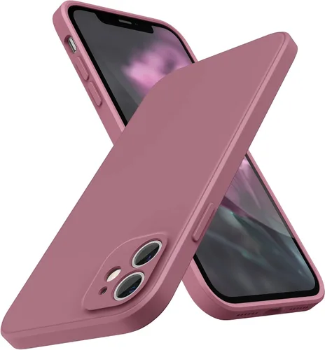 Vista 13 de SURPHY Diseño para Funda iPhone 11 con Protección de Cámara, Diseño Delgado de Borde Recto, Funda de Teléfono de Silicona Líquida para iPhone 11