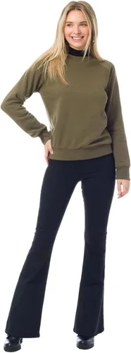 Vista 41 de Design by Olivia Sudadera básica suave y cómoda de cuello redondo para mujer, ropa de otoño