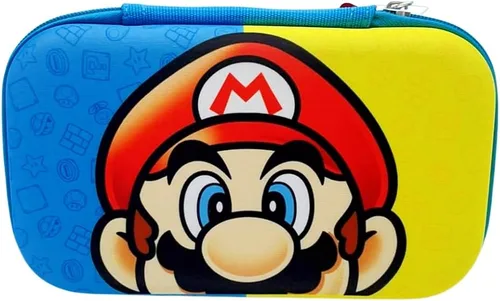 Vista 7 de UPD Estuche rígido moldeado con cremallera para lápices/almacenamiento (Mario Kart), multicolor