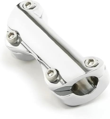 Vista 2 de TCT-MOTORPARTS 1" Elevadores de Manillar con Abrazadera Superior Compatibles con Harley Touring Road King Glide 1988-2023 Para barra de 1 pulgada #1