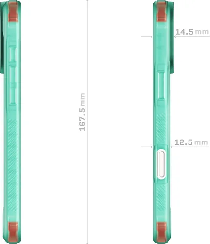 Vista 17 de Ghostek Covert Clear - Funda transparente para iPhone 15 Plus, silicona a prueba de golpes, compatible con accesorios Apple MagSafe, funda Negro