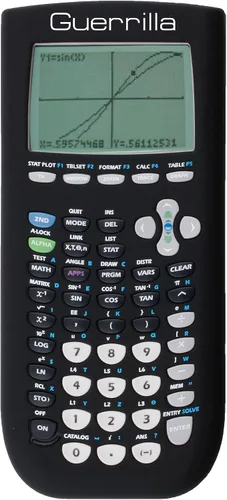 Vista 5 de Guerrilla calculadora gráfica, Negro