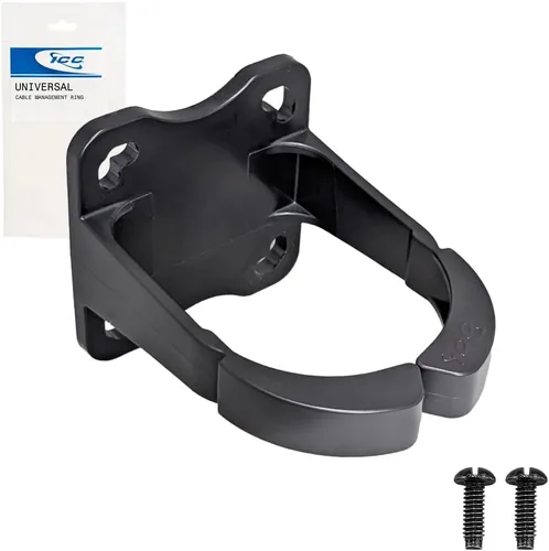 Vista 13 de ICC 1.25" Anillo de gestión de cables de plástico, horizontal, ajuste universal, paquete de 1 – Organizador de cables para cableado estructurado