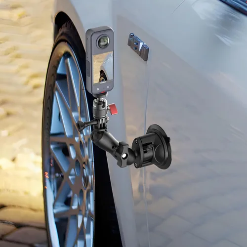 Vista 7 de HSU Montaje vertical para GoPro, adaptador de dirección de aluminio de 90
