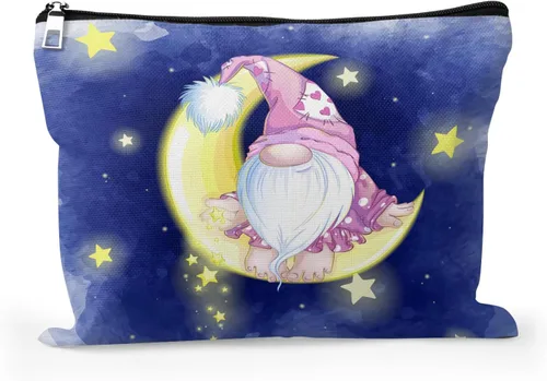 Vista 25 de Bolsa de maquillaje para mujer, Corazones de cactus de alpaca