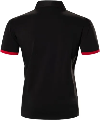 Vista 2 de Polos de golf de manga corta para hombre, de ajuste regular, estilo casual