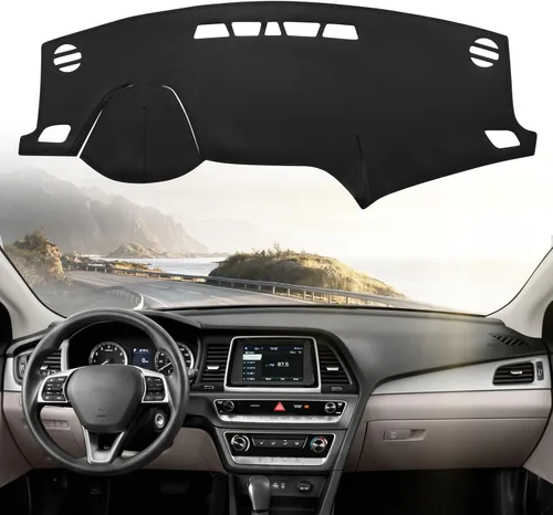 Vista 11 de Funda de cuero para tablero Compatible con 2011 2012 2013 2014 Hyundai Sonata