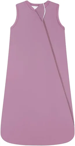 Vista 17 de HAPIU Saco de dormir unisex de rayón hecho de bambú TOG 1.0, cremallera premium de 2 vías, manta portátil para bebé All-Night Comfort, Buttery