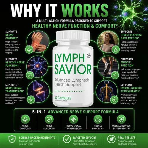 Vista 3 de Lymph Savior Capsules, Lymph Savior Advanced Support, paquete de 2 120