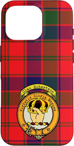 Vista 20 de Robertson Clan Scottish Crest and Tartan Case for iPhone 16