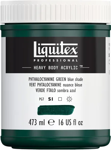 Vista 91 de Liquitex Pintura acrílica profesional de alto espesor, envase de 473 ml, tono carmesí alizarina permanente Alizarin Crimson Hue Permanente
