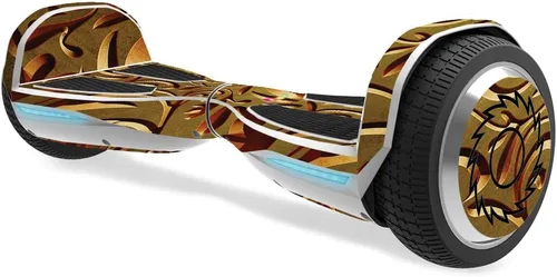 Vista 19 de MightySkins Skin compatible con Razor Hovertrax 1.5 Hover Board - Placa de diamante negro Cubierta protectora de vinilo duradera y única Fácil