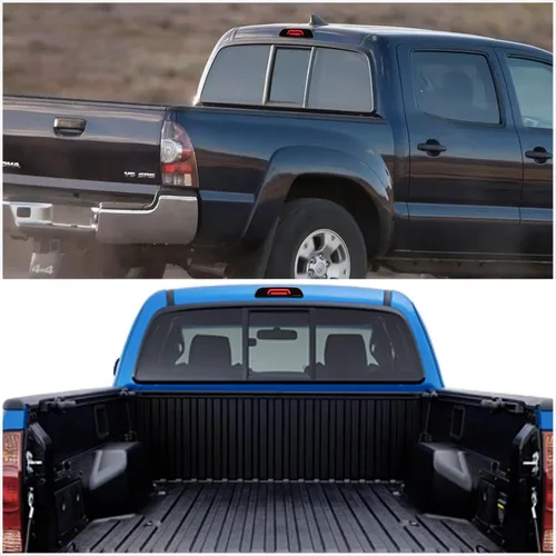Vista 5 de Luces de freno de montaje alto LED de montaje alto, ensamblajes de tercera luz de freno compatibles con Toyota Tacoma Truck 1995-2015 luz trasera