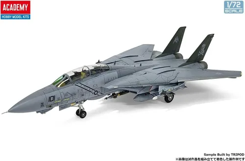 Vista 4 de Academy 1/72 US Navy F-14B Tomcat VF-103 Jolly Rogers modelo de plástico 12578