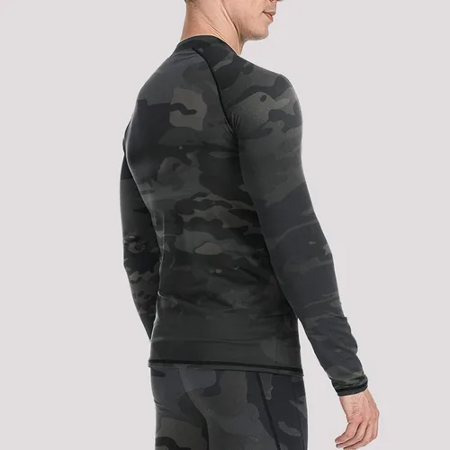 Vista 2 de MEETYOO Ropa interior térmica para hombre conjunto de capa base de pantalones largos de invierno para esquí y correr