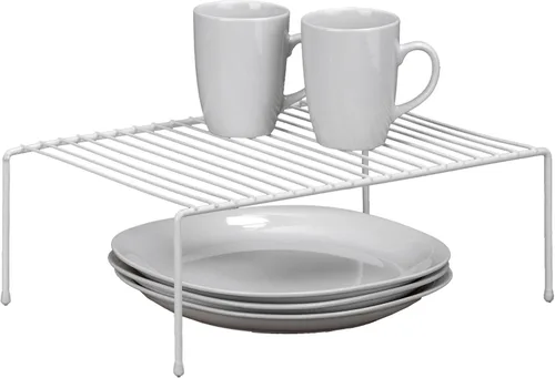 Vista 5 de Kitchen Details Organizador de estante auxiliar De pie independiente Organizador de gabinete y encimera Platos Tazas Tazones Pequeño