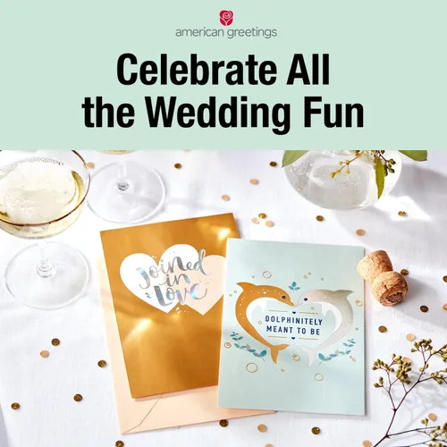 Vista 6 de American Greetings tarjeta de aniversario de matrimonio con cinta, Everyday Moments Wedding