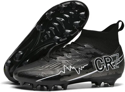 Vista 2 de Tacos de fútbol para hombre y mujer, zapatos de fútbol de interior para jóvenes, AG TF, botas de fútbol unisex