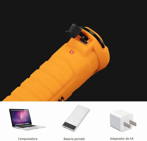 Vista 5 de Lmaytech Regalos de herramientas para hombres, luces LED recargables de trabajo, paquete de 2, base magnética, regalos de Navidad para él, papá