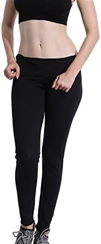 Vista 3 de ValentinA - Pantalones largos para mujer, con cintura alta, con control de abdomen