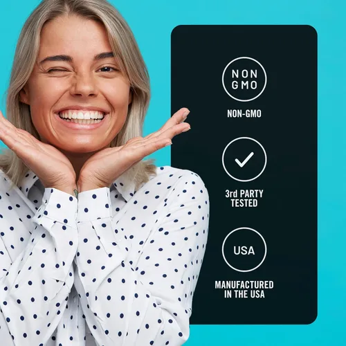 Vista 9 de NatureWise Probióticos orales para el mal aliento bucal, menta masticable sin azúcar, Lactobacillus reuteri masticable, probióticos orales