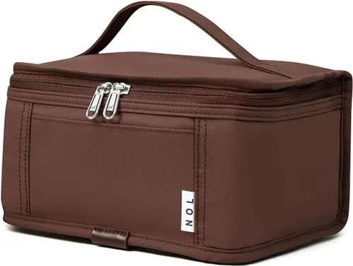 Vista 31 de NOL Natural Organic Lifestyle Bolsa de almuerzo pequeña Mini lonchera Bolsa de almuerzo aislada para hombres/mujeres A prueba de fugas Bolsa térmica