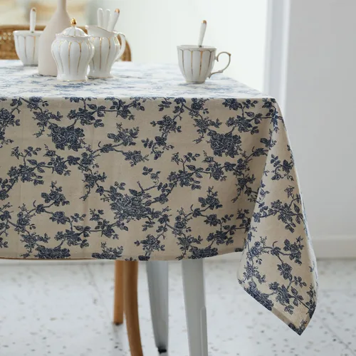 Vista 8 de Juego de 6 manteles individuales pastorales para mesa de comedor, reversibles y resistentes al calor, antideslizantes, manteles para mesa de cocina